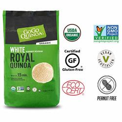 Gogo Quinoa Premium Bolivian Organic Quinoa Non-gmo Gluten-free Vegan Resealable Bag 4 Pounds.