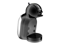 DeLonghi De&apos Longhi EDG305.BG Nescafe Dolce Gusto Minime Coffee Machine - Black & Grey - Multi-beverage System 15 Bar Automatic Pressure Regulation Thermoblock Heating System