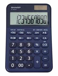 Sharp EL-M335 10-DIGIT Extra Large Desktop Calculator With Currency Conversion Functions Tax Percent And Backspace Keys And A Large Angled Lcd Display Perfect For
