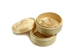 Excellence Two Tier Bamboo Steamer 20CM