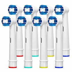 Toothbrush Replacement Heads Compatible Precision Clean Brush Heads For Braun Oral B Professional Care 500 600 1000 2000 2500 3000 5000 7000 And More Vitality Pro Smart Genius Electric Toothbrushes