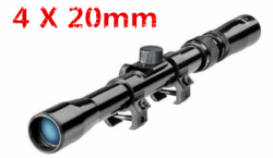 Rifle Scope For 22caliber Rifles And Air Gun 4 X 20mm