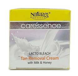 Nature's Essence Caressence Lacto Bleach Tan Removal Cream With Milk & Honey By Nature's Essence