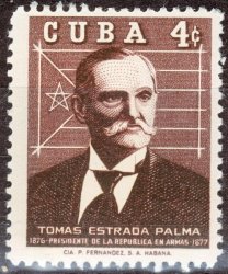 Cuba 1959 Cuban President Palma Sg 918 Single Mounted Mint
