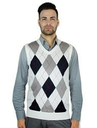 Blue Ocean Argyle Sweater VEST-2X-LARGE
