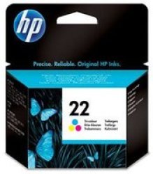 HP 22 Tri-colour Inkjet Cartridge C9352AE