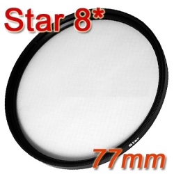 Generic 8-point Star Filter For Lens With 77mm Filter Thread