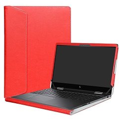 Alapmk Protective Case Cover For 15.6" Hp Envy X360 15 15-BPXXX 15M-BPXXX 15M-BQXXX 15-BQXXX Series Laptop Red