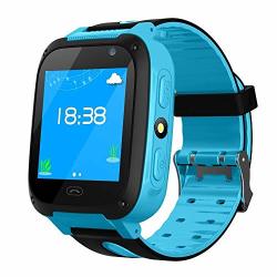 Layopo Kids Gps Tracker Watch Waterproof Kids Smart Watch With 1.44 Inch Touch Screen call gps activity Tracking game hd Camera Tracker Smartwatch Phone For Kids Birthday Great Gifts
