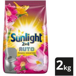 Sunlight Auto Washing Powder 2-IN-1 Bag 2 Kg