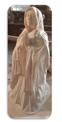 1110MM Statue Of Jacinta Fatima Child Shepherd
