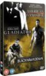 Ridley Scott Steelbook Collection - American Gangster Gladiator Black Hawk Down DVD, Boxed set