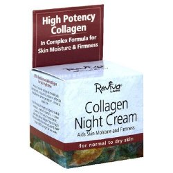 Reviva Labs Collagen Night Cream 1.5 Ounce