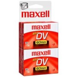Maxell 60-min. Minidv Tapes For Camcorders 4-pack