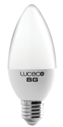 Luceco E14 Candle 3W - Warm White - 2 Pack LED - 200 Lumens - 25000HRS Retail Box 1 Year Warranty