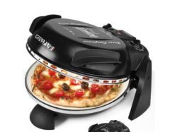 5 Minute 1200W Electric Pizza Oven Black
