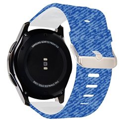 Samsung Gear S3 Frontier Classic Smart Watch Band Budesi 22MM Soft Replacement Sport Bracelet Strap For For Samsung Gear S3 Frontier S3 Classic