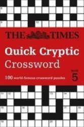 Times Quick Cryptic Crossword Book 5 - The Times Mind Games Paperback