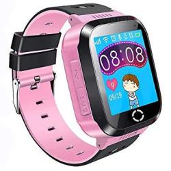 Kids Gps Smartwatch Phone 1.44" Touch Screen Smart Watch Bracelet For Children Girls Boys With Camera Pedometer Anti-lost Sos Compatible For Iphone