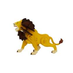 3D Wooden Puzzle With Paints Lion