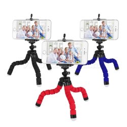 Universal Mini Tripod Octopus Supports For Cell Phone Digital Camera Stand Tripod Mount Phone Holder
