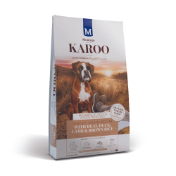Karoo Adult Duck & Lamb- Metabolic & Sterilised Dry Dog Food - 12KG