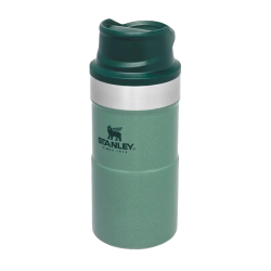 Stanley Classic Trigger Action Travel Mug 0.25L Assorted Colours - Hammertone Green