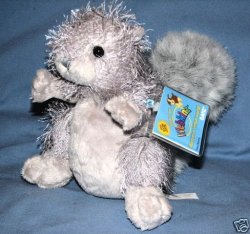 Webkinz Virtual Pet Plush - Grey Squirrel