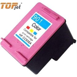 Generic Replacement Single Tri Colour Officejet Ink Cartridge CC656A For HP901XL Retail Box No Warranty