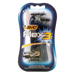 BIC Flex 3 Comfort Shaver Silver