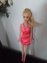 Barbie Party Dress With Shoes On