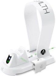 Stealth Xbox One Docking Station With Headset Stand - White