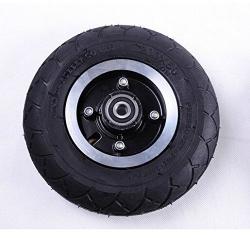 Electric Scooter 200MM Tyre With Wheel Hub 8 Scooter Tyre Inflation Electric Vehicle Aluminium Alloy Wheel Pneumatic Tire Wheel