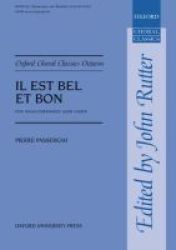 Il Est Bel Et Bon Sheet Music Vocal Score