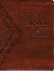 Walk Through The Word - A New Testament Devotional leather Fine Binding