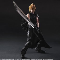 Anime Final Fantasy Vii Cloud Strife Action Figure Collection Play Arts Kai Figurine Kids Toy Model