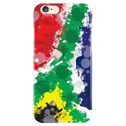 South African Flag Design Matte Hard Case Cover For Iphone 6 Plus 6S Plus Scratch Resistant South Africa