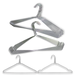 Wire Hangers Silver