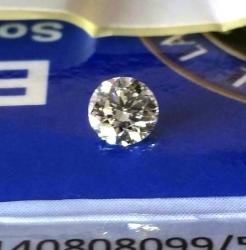 0.423ct Diamond Egl Certified L Si1