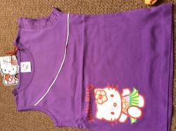 Original Brand New Hello Kitty Top Shirts Size 7-8 Years Old