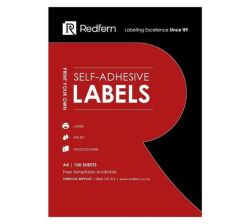 Self-adhesive Laser Labels L45UPB 39.2X29.88 - 100 White Sheets