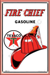 Texaco Fire Chief - Classic Metal Sign