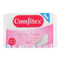 Comfitex Soft Ultra Pads Unscented 10 Pads