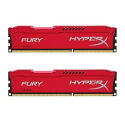 HyperX Kingston Fury 8GB Kit 2X4GB 1866MHZ DDR3 CL10 Dimm - Red HX318C10FRK2 8