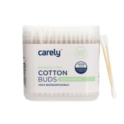 Bamboo Stem Cotton Buds - 200 Buds 6 Pack