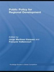 Public Policy For Regional Development