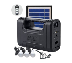 Portable Solar Lighting System Gd-8017-a