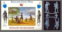 Toy Soldiers English Civil War Royalist Musketeers 16 Figures In 4 Poses Call To Arms Series 2 Compatible With Conte Marx Airfix Toy Soldiers San Diego