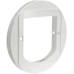 CAT Sureflap Flap White Mounting Adaptor For Microchip Flap Waggs Pet Shop