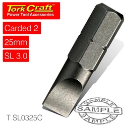 Tork Craft S d Insert Bit 3MMX25MM 2 CARD